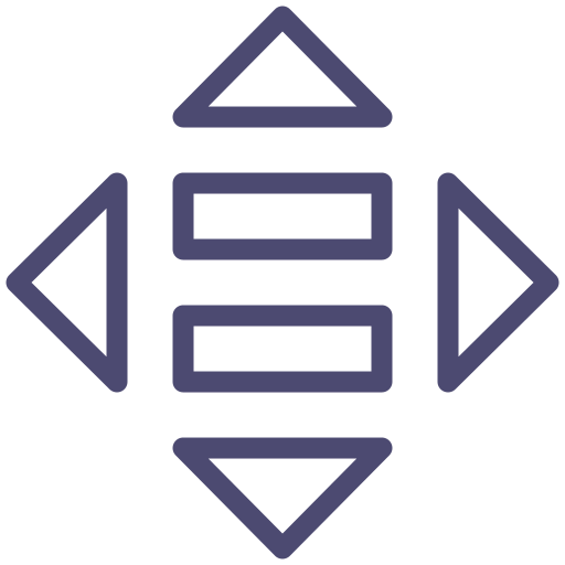 an icon representing equality