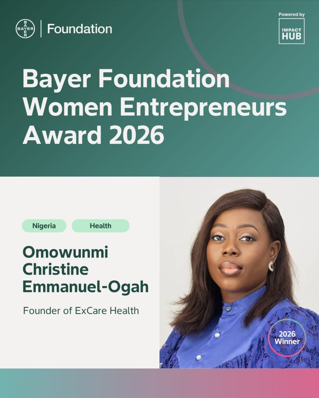 Bayer Foundation Women Entrep...